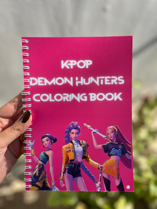 Kpop Demon Hunters Coloring Book