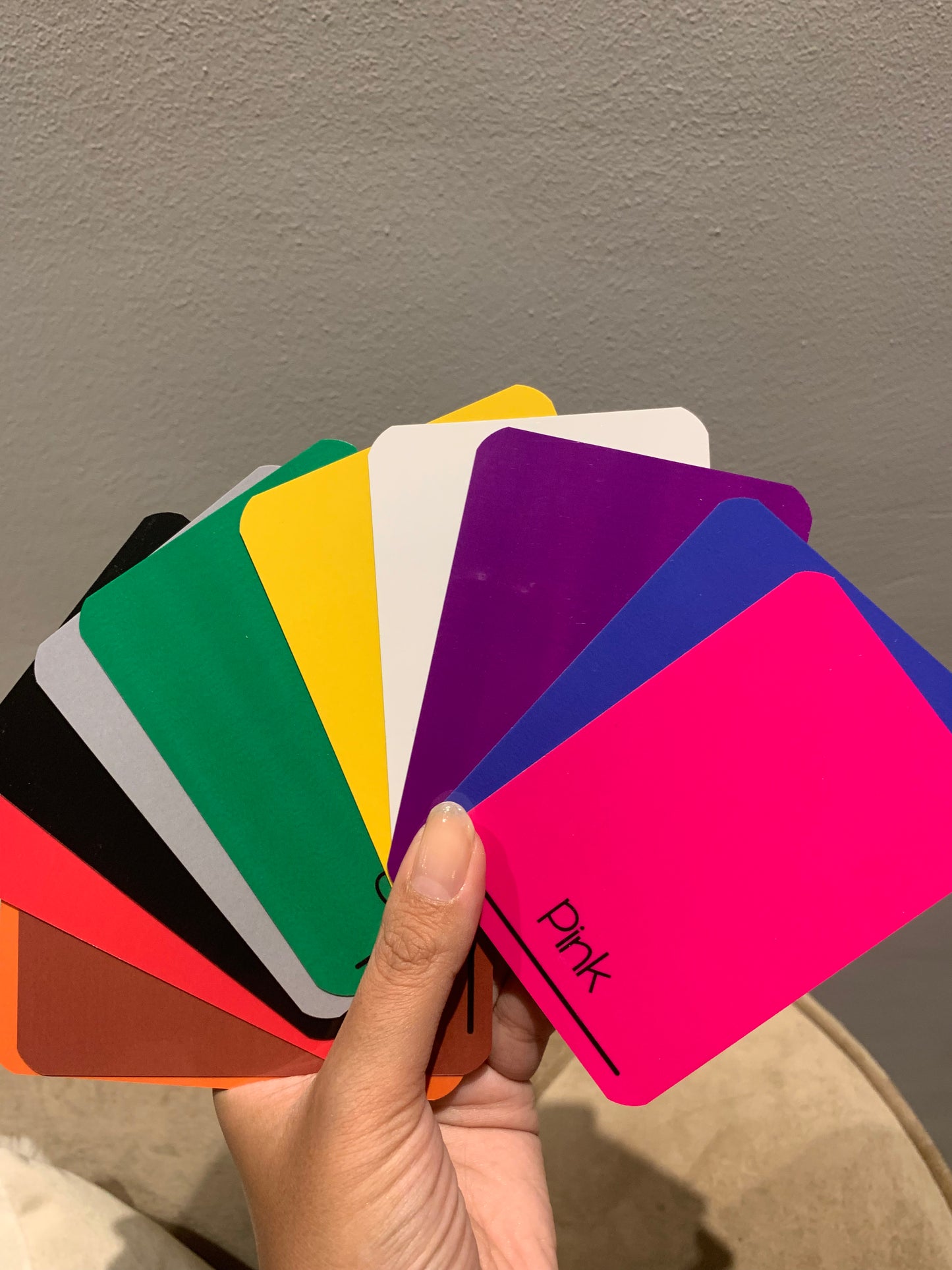 Colors Flashcards